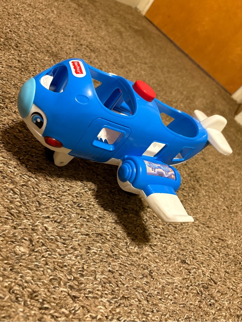 Little People Blue Airplane Toy